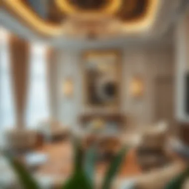 Elegant Interiors of Ritz Residence Luxurious interior design featuring high-end finishes and decor