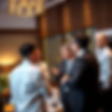 Collaboration Between Tax Consultants and Real Estate Experts Group discussion among real estate professionals and tax consultants