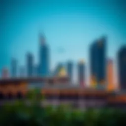 Luxurious Dubai skyline showcasing modern architecture
