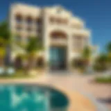Stunning exterior view of Vida Creek Beach Hotel showcasing its architectural elegance
