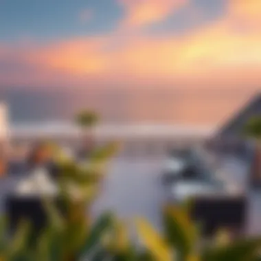 Breathtaking Rooftop View at Vida Creek Beach Hotel Breathtaking view from the hotel's rooftop terrace overlooking the beach