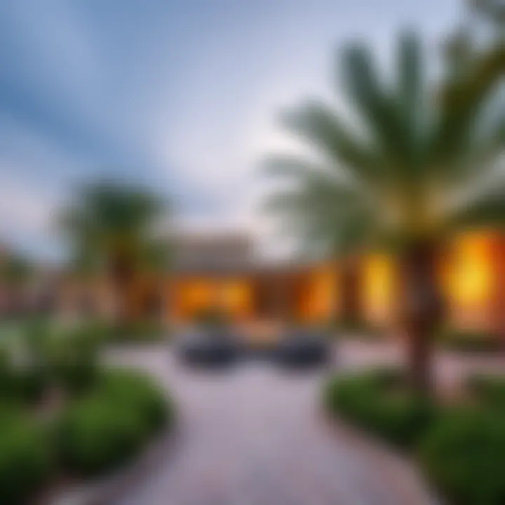 Landscaped Communal Area at Wasl Oasis 3 Landscaped communal area promoting community interaction