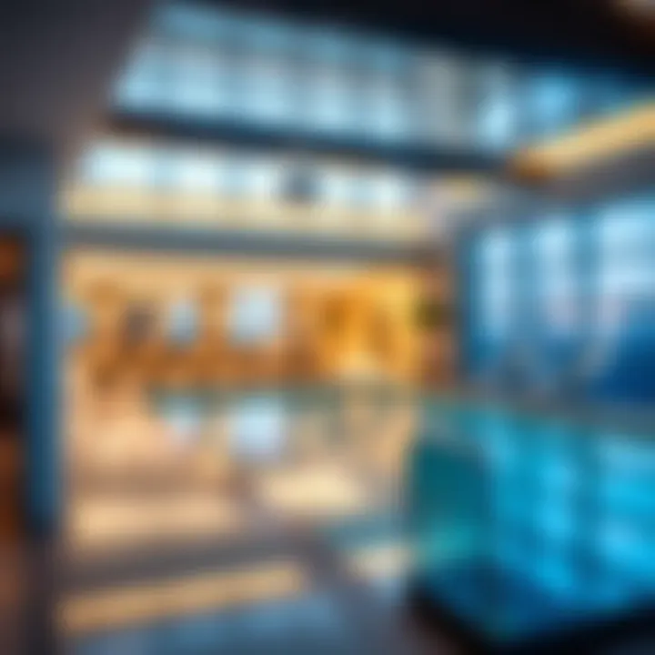 Luxurious amenities at Westwood Grande, including a swimming pool and fitness center